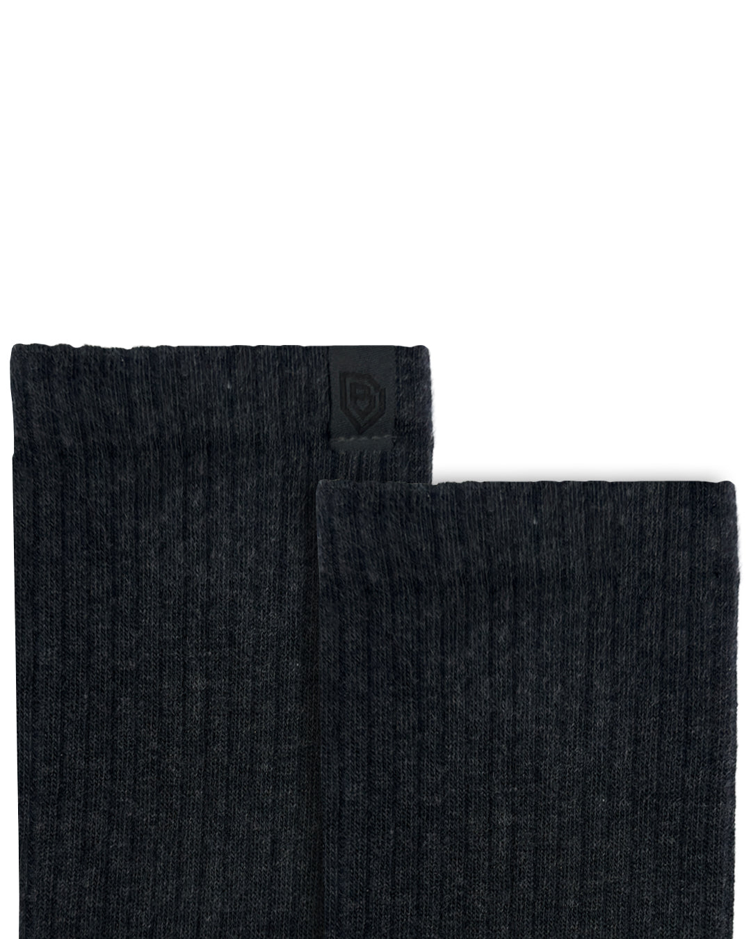 Darkness crew sock close-up