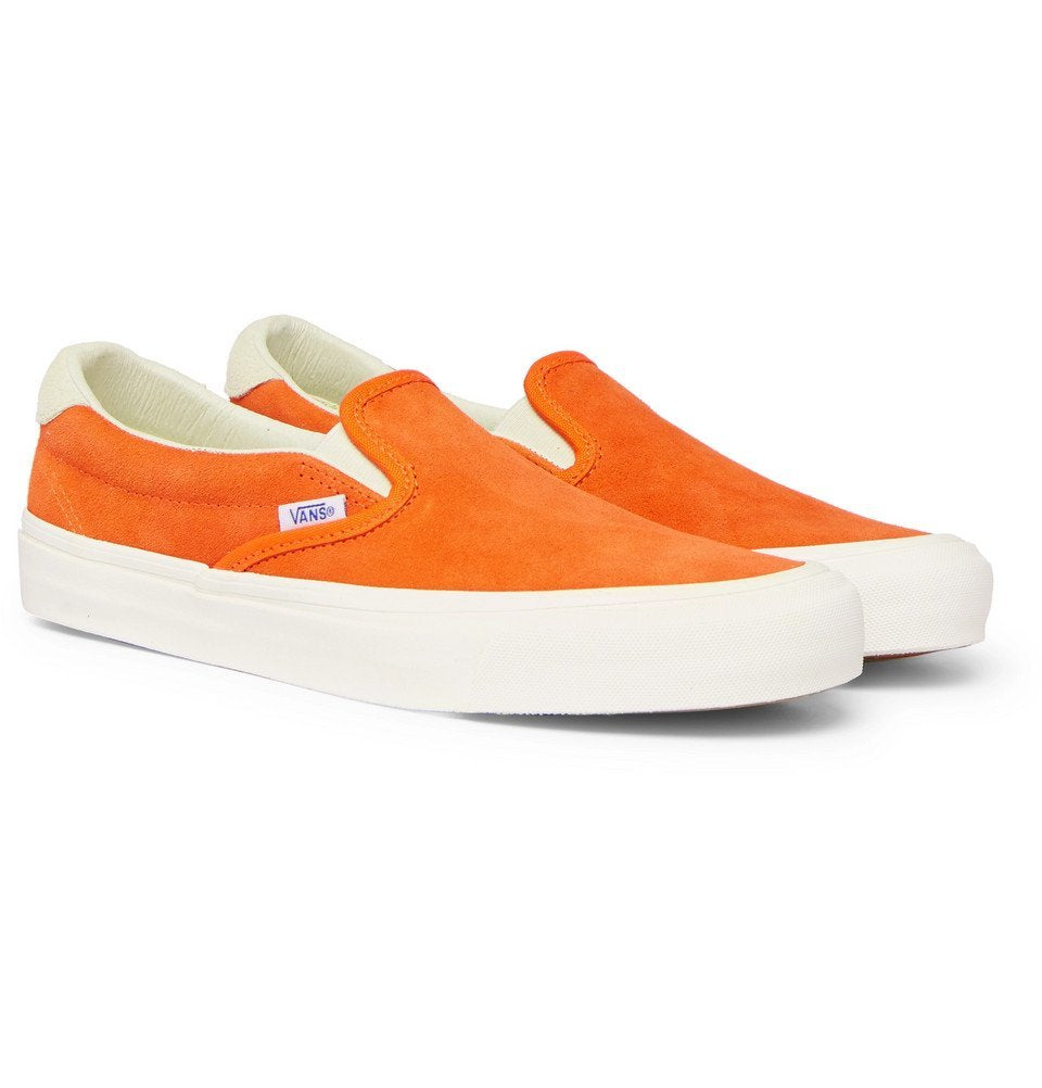 Suede Slip-On Sneakers