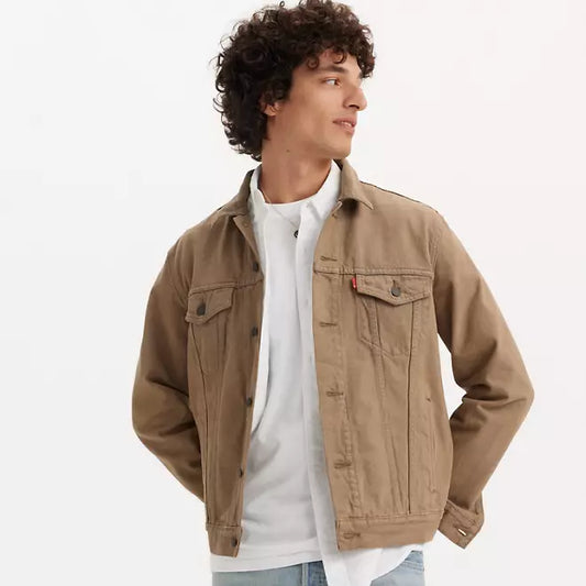 Trucker Jacket - Tan